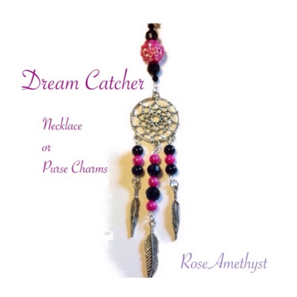 Dream Catcher Necklace Purse Charms - Picture 1 of 1
